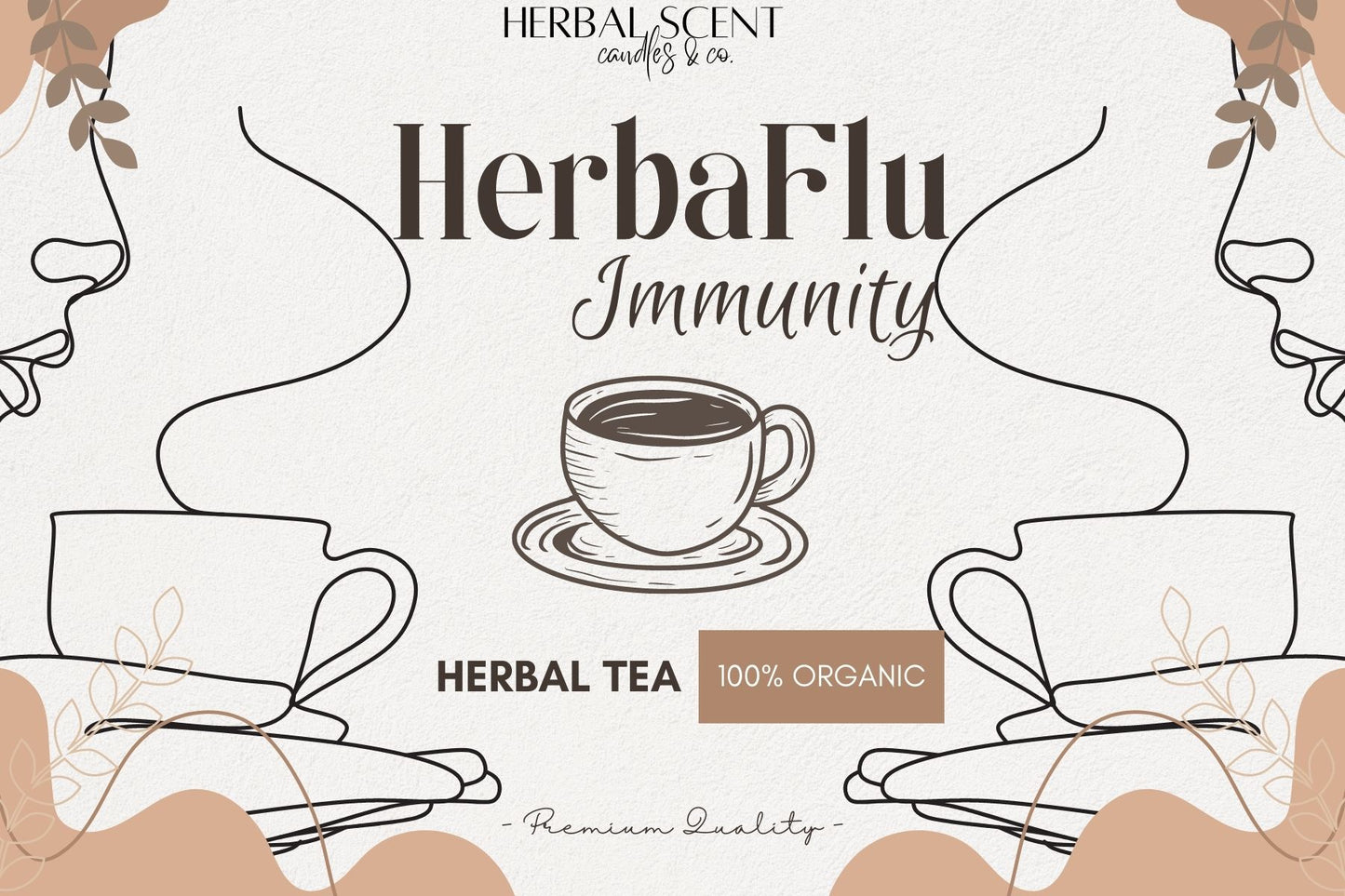 HerbaFlu Herbal Tea - 100% Organic & Handmade