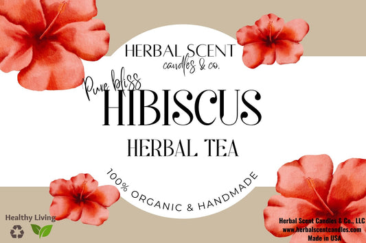 Pure Bliss Organic Hibiscus Herbal Tea