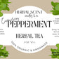Organic Peppermint Loose Herbal Tea Herbal Scent Candles & Co.