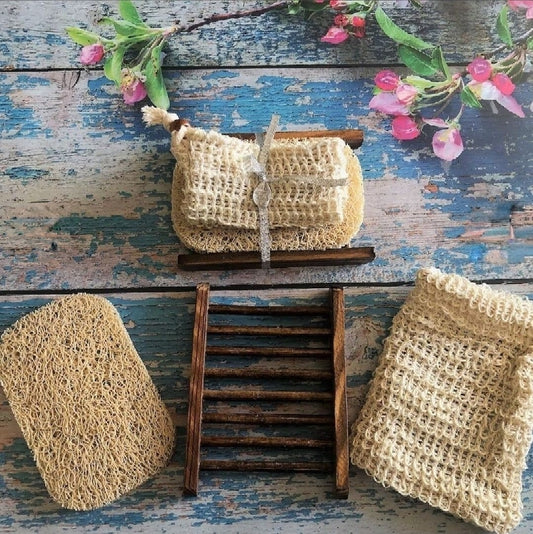 Natural Soap Saver Gift Set