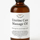 Uterine Care Massage Oil | Natural Menstrual & Fibroid Relief Herbal Scent Candles & Co.