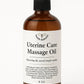Uterine Care Massage Oil | Natural Menstrual & Fibroid Relief Herbal Scent Candles & Co.