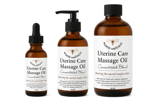 Uterine Care Massage Oil – Concentrated Blend
