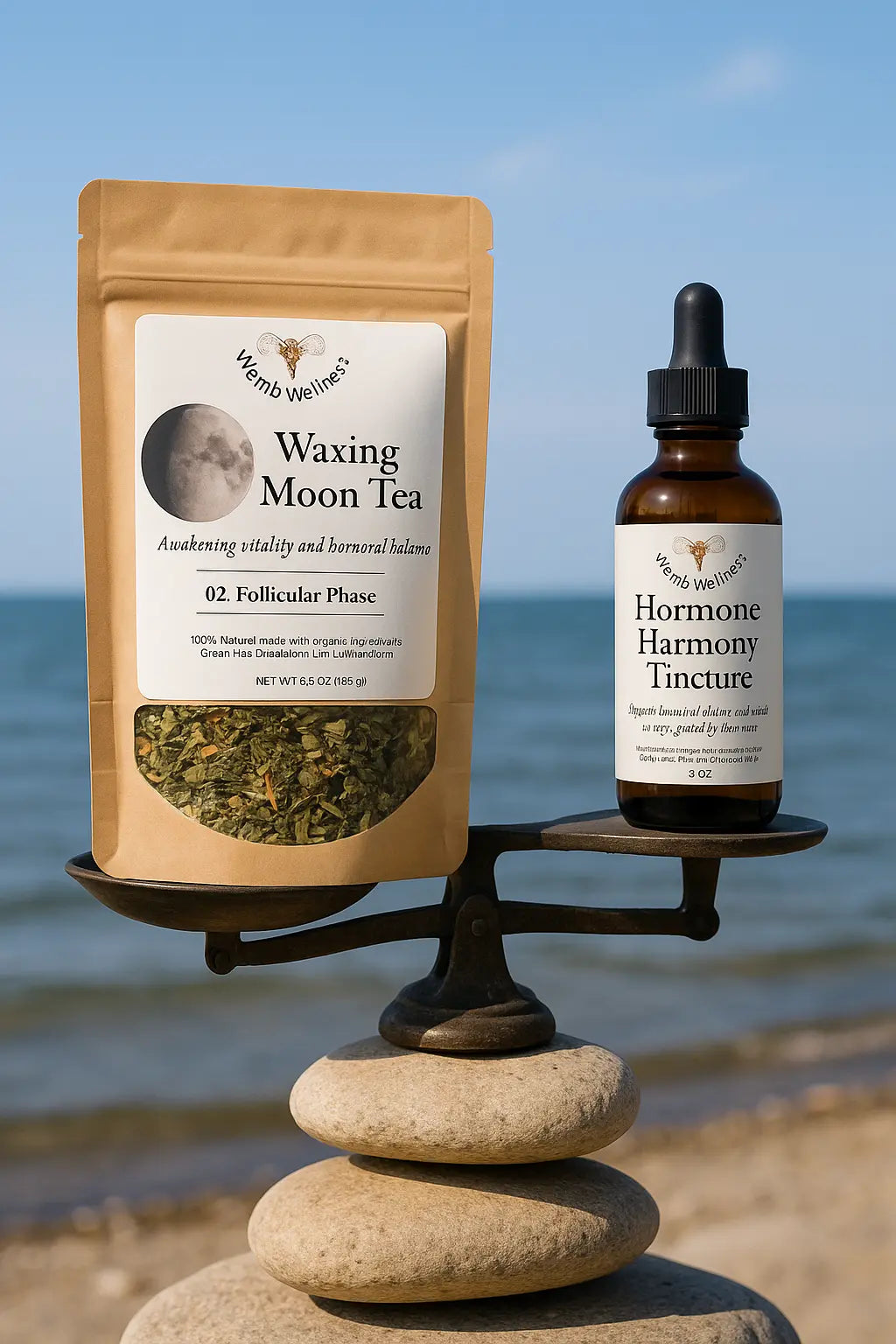 The Lunar Womb Reset | Herbal Ritual for Hormone & Uterine Health Herbal Scent Candles & Co.