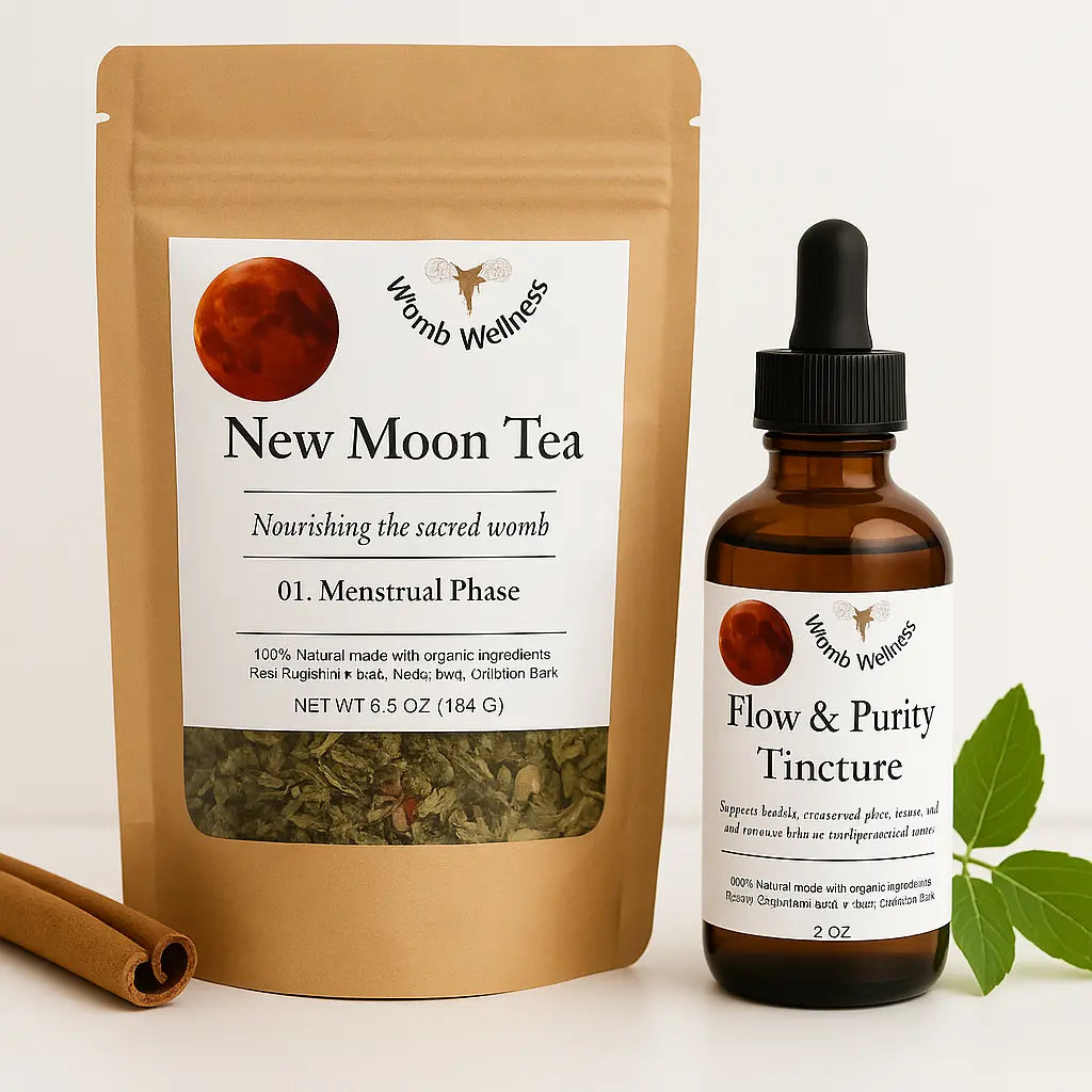 The Lunar Womb Reset | Herbal Ritual for Hormone & Uterine Health Herbal Scent Candles & Co.