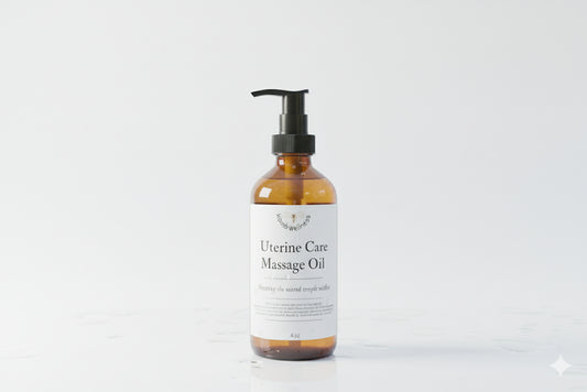 Uterine Care Massage Oil | Natural Menstrual & Fibroid Relief