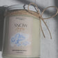 Snow Angels Natural Soy Candle – Clean-Burning Holiday Candle