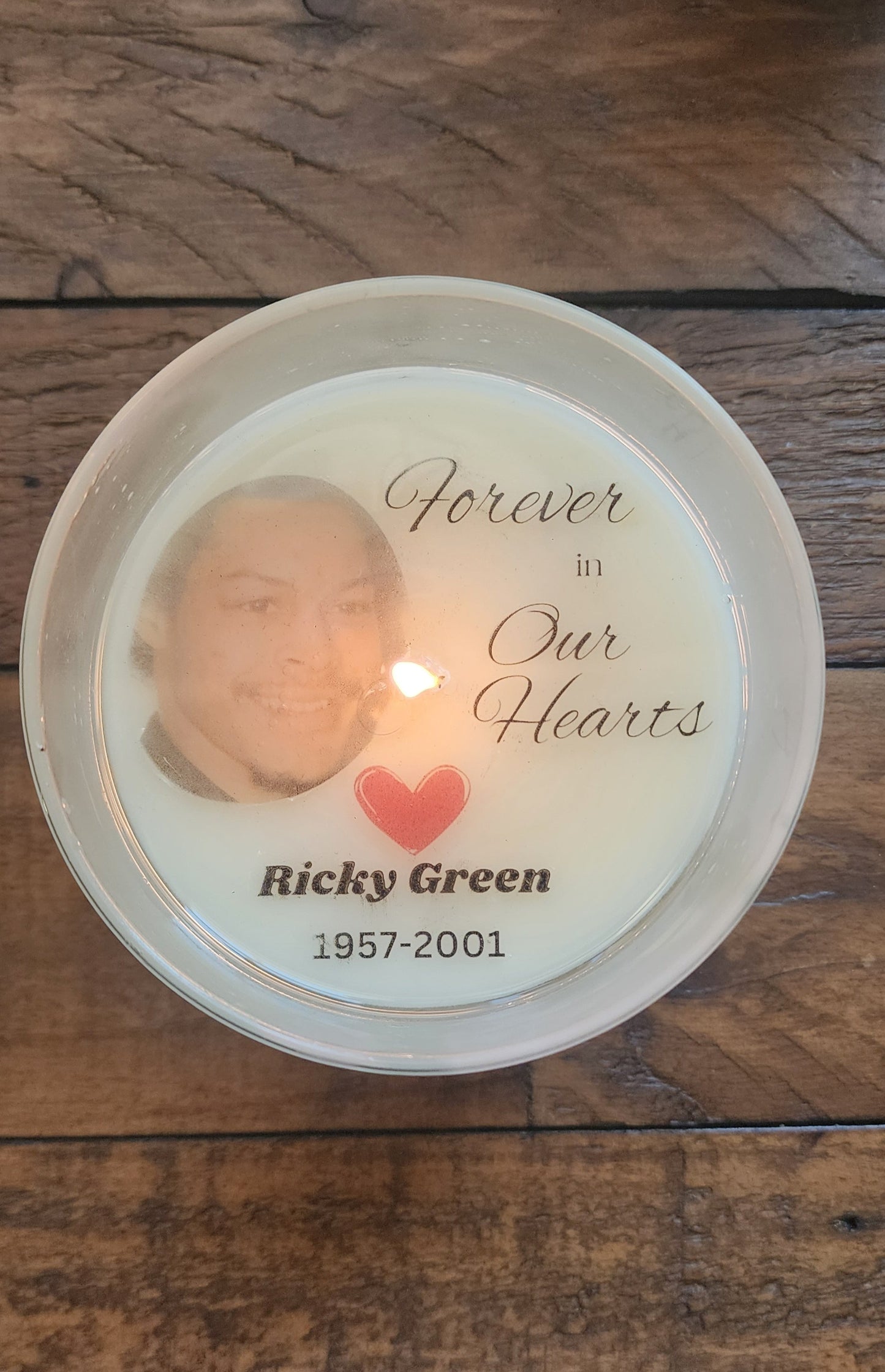 Forever In Our Hearts—Remembrance Candle