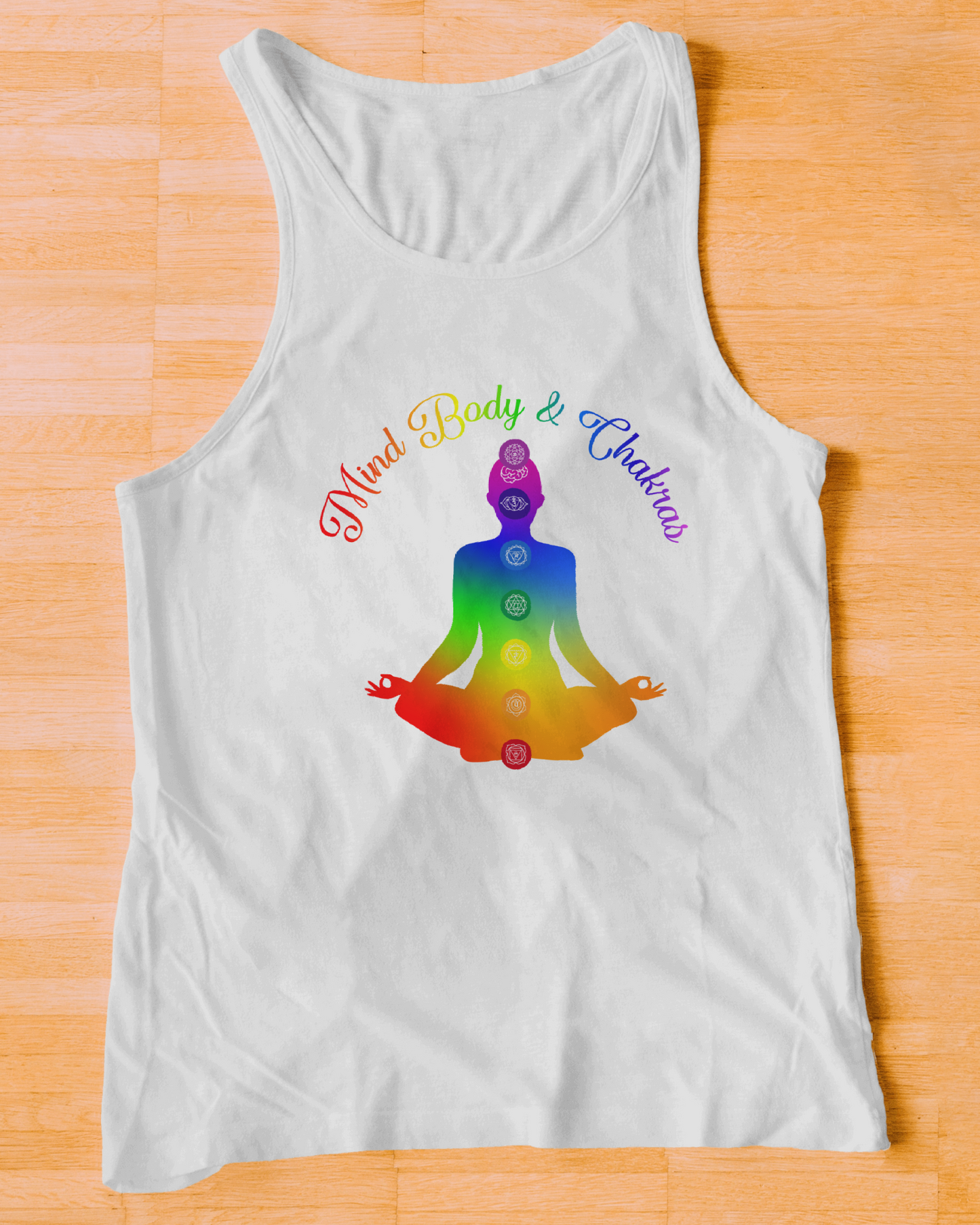 Mind Body & Chakras Women's Racerback Tank