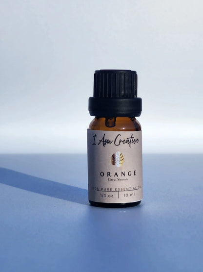 I AM CREATIVE - Herbal Scent 100% Pure Organic Orange Essential Oil Herbal Scent Candles & Co.