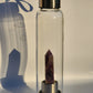 Positively Charged Crystal Infused Water Bottle With Natural Point Healing Wand 7chakrasrus