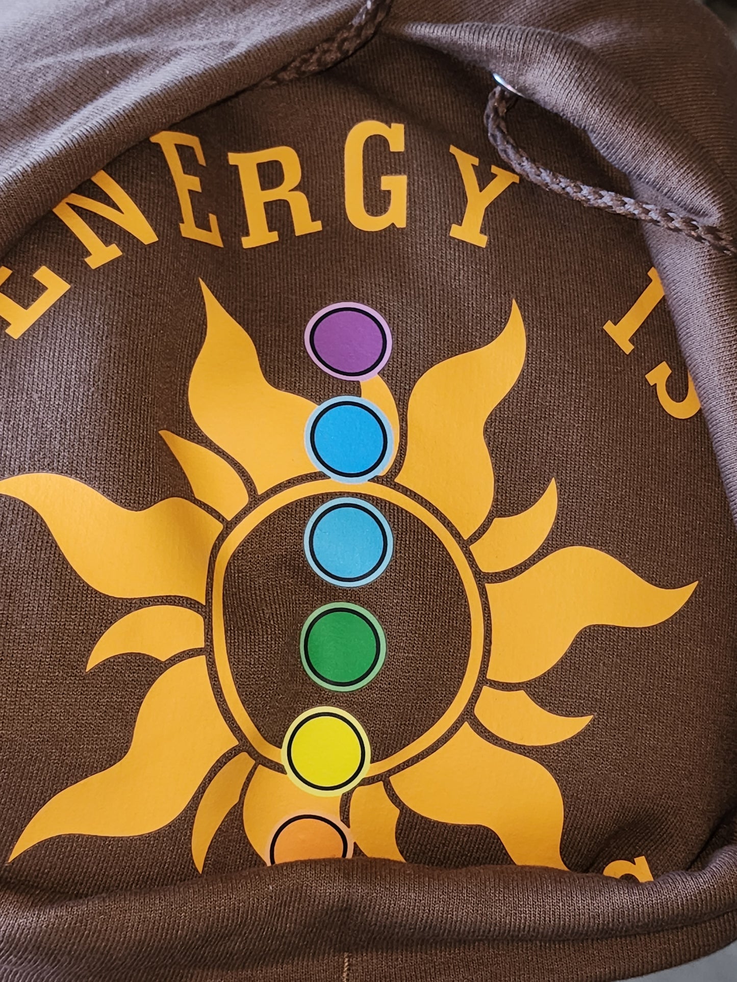 Energy Is Everything - Sun - Pullover Hoodie Sweatshirt