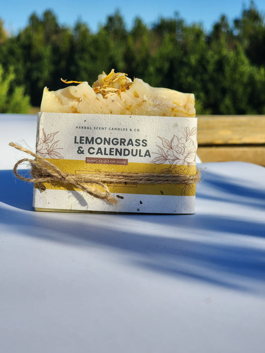 Lemongrass & Calendula Soap  | Handmade Organic Soap