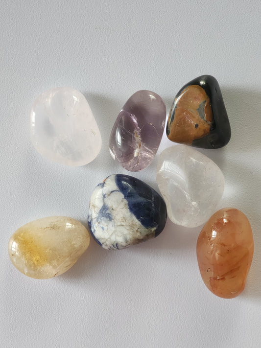 Blessed 7Chakra Stone Set | Blessed With Reiki Energy Healing