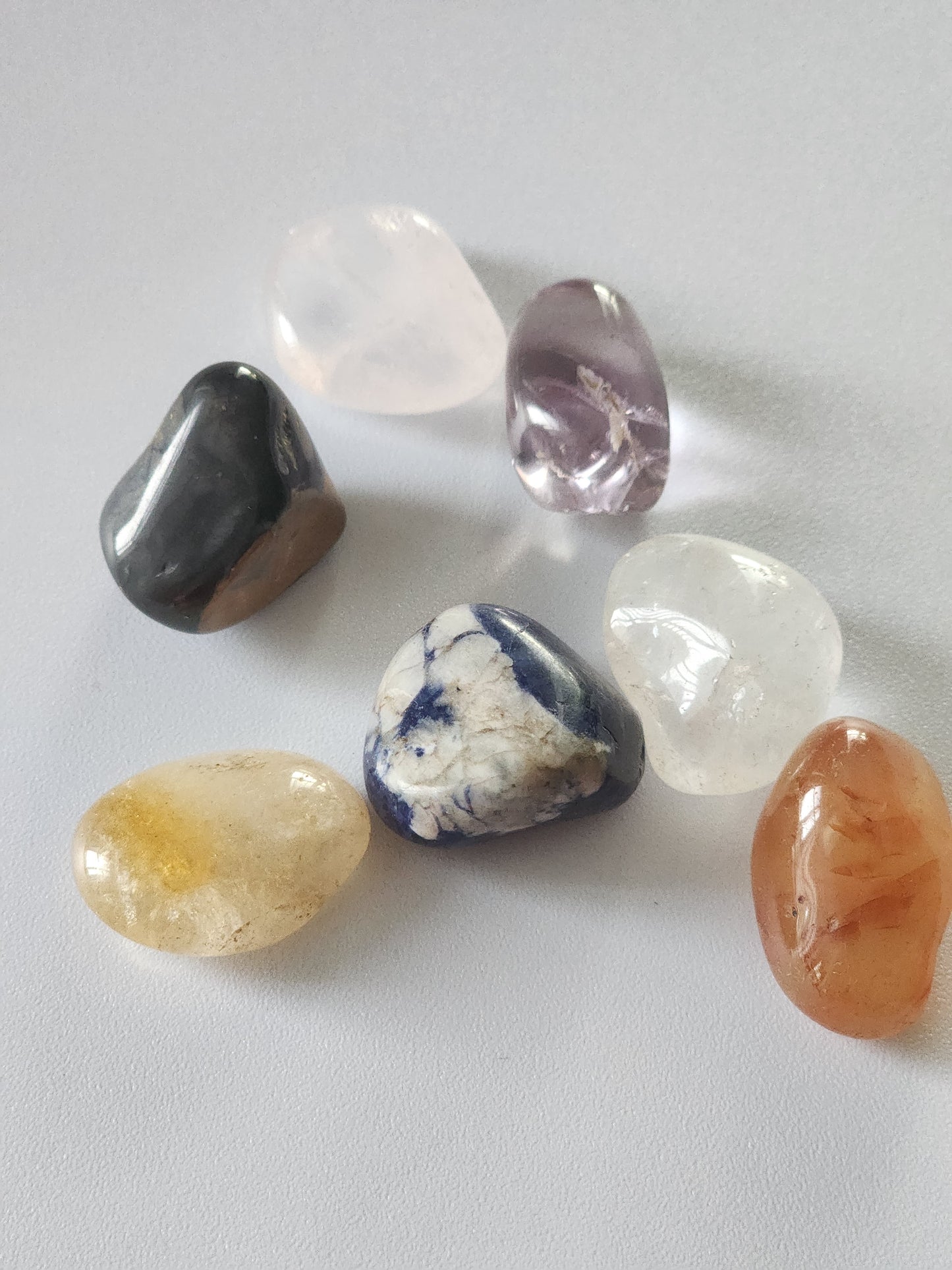 Blessed 7Chakra Stone Set | Blessed With Reiki Energy Healing