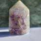 Natural Agate with Amethyst  Druze 7chakrasrus