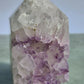 Natural Agate with Amethyst  Druze 7chakrasrus