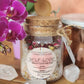 Self-Love All-Natural Organic Crystal Bath Soak Herbal Scent Candle & Co.