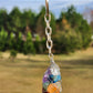 Seven Stone Chakra Keychain | Gold & Silver Toned Keychains 7chakrasrus