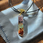 Orgonite 7Chakras Balancing Crystal Necklace | EMF Protection Jewelry | Balance, Alignment, Clarity 7chakrasrus