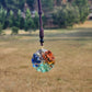 Orgonite 7Chakras Crystal Luminous Meditation Pendant | EMF Protection Jewelry 7chakrasrus