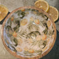 Citrus Lemon-Mango Wood Bowl Candle Set Herbal Scent Candles & Co.
