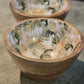 Citrus Lemon-Mango Wood Bowl Candle Set Herbal Scent Candles & Co.