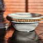 Palo Santo & White Sage Beaded Energy Cleansing 2-wick Candle Bowl | Aromatherapy Herbal Scents Candle & Co.