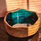 Customized "Green Energy" Acacia Wood Candle Bowl 7chakrasrus