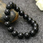 Black Tourmaline "I Guard Souls" Beaded Bracelet 7chakrasrus