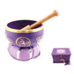 Crown Chakra (Sahasrara) Tibetan Hand Painted Singing Bowl | Mediation Healing | Sound Healing | Consciousness | ॐ Seventh Chakra 7chakrasrus