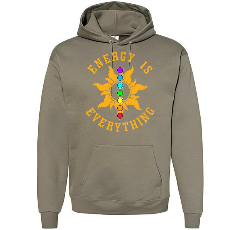 Energy Is Everything - Sun - Pullover Hoodie Sweatshirt