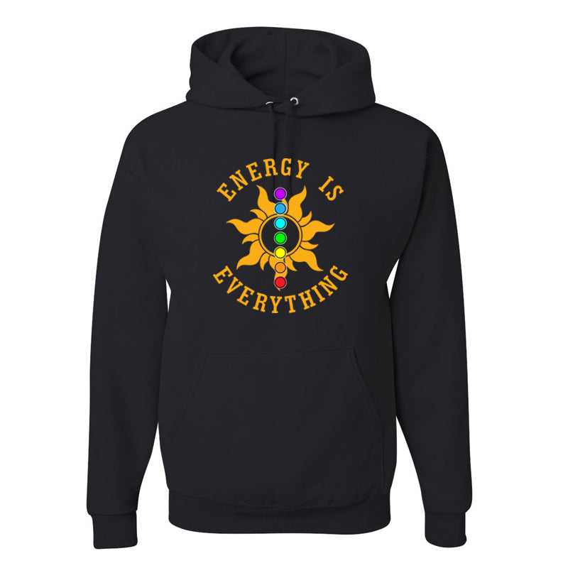 Energy Is Everything - Sun - Pullover Hoodie Sweatshirt