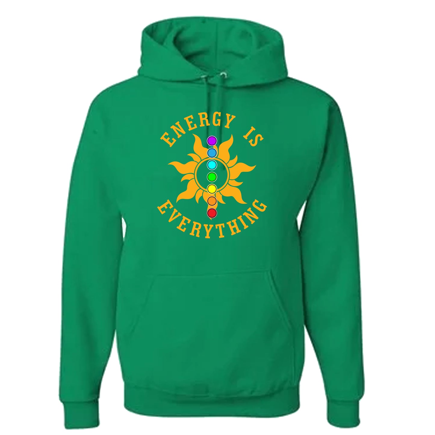 Energy Is Everything - Sun - Pullover Hoodie Sweatshirt