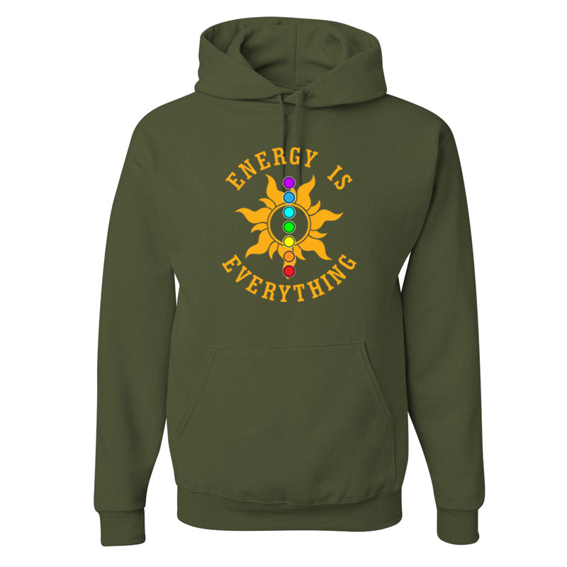 Energy Is Everything - Sun - Pullover Hoodie Sweatshirt