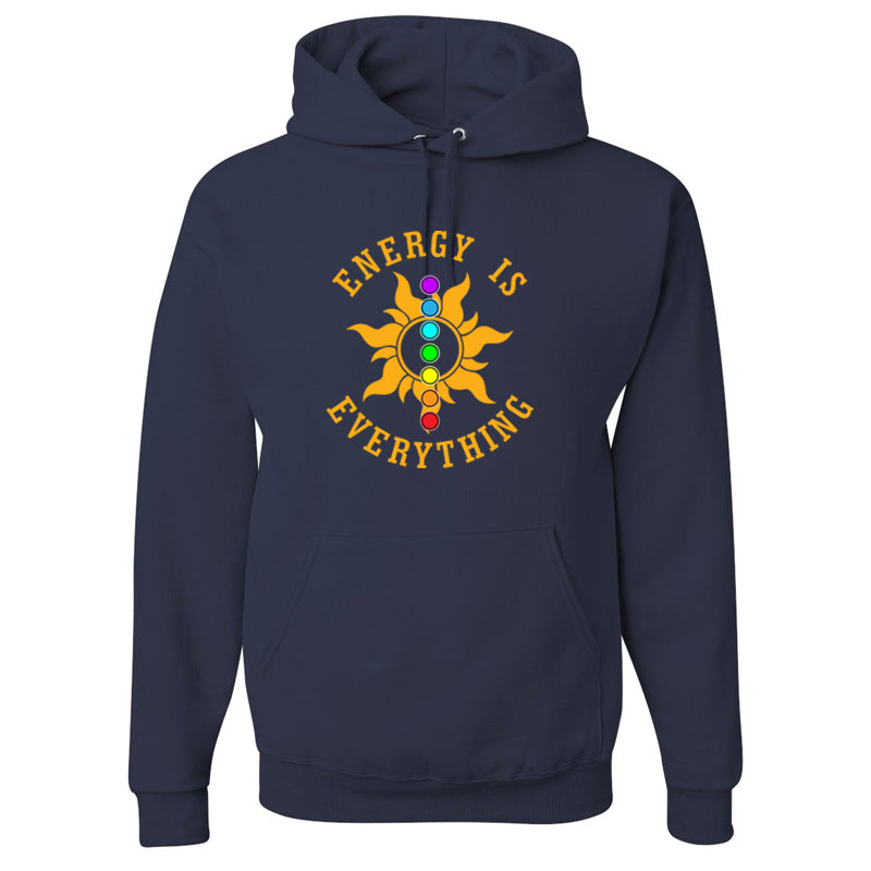 Energy Is Everything - Sun - Pullover Hoodie Sweatshirt