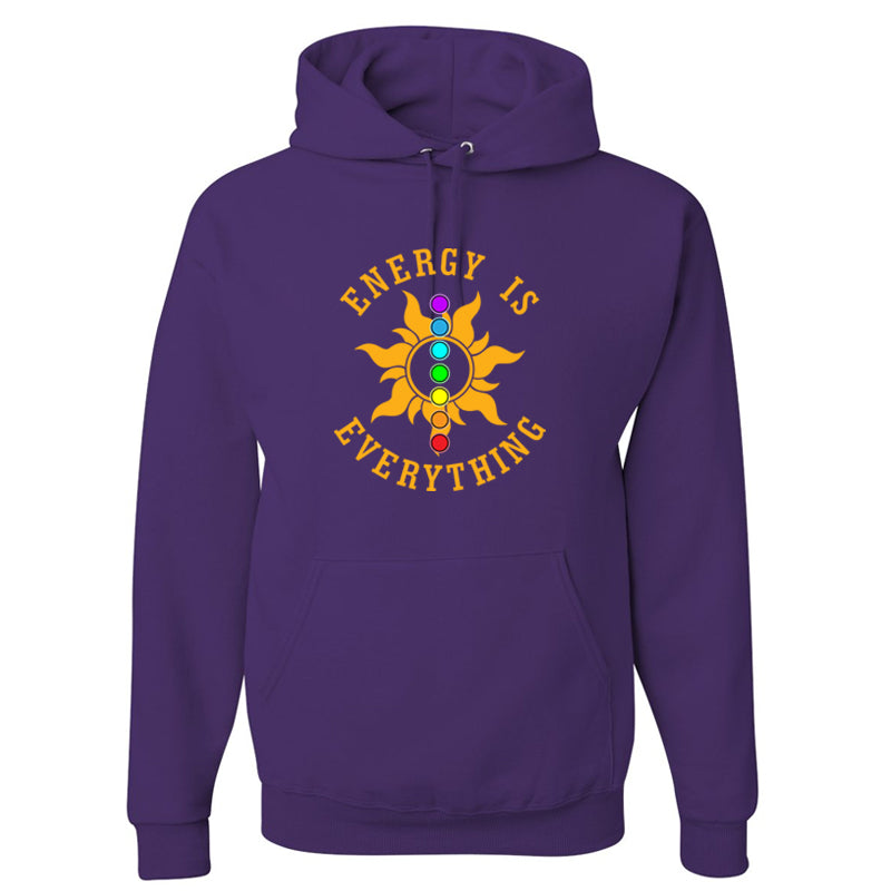 Energy Is Everything - Sun - Pullover Hoodie Sweatshirt