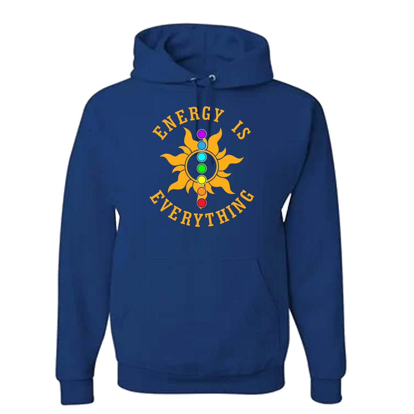 Energy Is Everything - Sun - Pullover Hoodie Sweatshirt