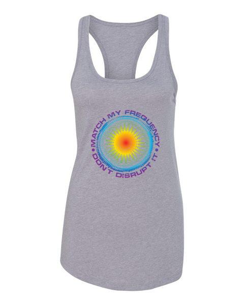 Match My Frequency Women's Racerback Tank Top