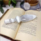 Selenite Knife with Twisted Handle — Hand-Carved for Energy Clearing & Clarity 7chakrasrus