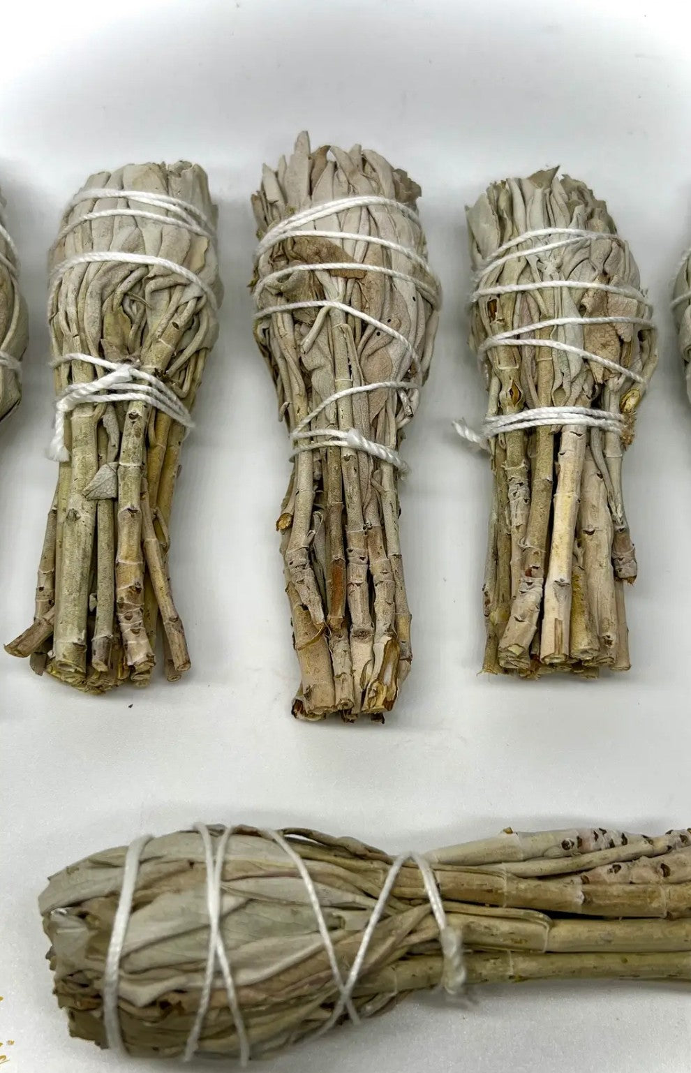 White Sacred Sage Torches