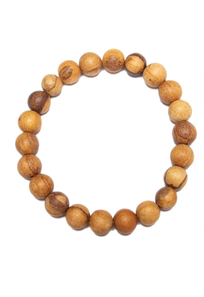 Palo Santo Beaded Bracelet |  Blessed Holy Wood