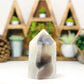 Natural Agate with Amethyst  Druze 7chakrasrus