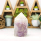 Natural Agate with Amethyst  Druze 7chakrasrus