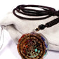 Orgonite 7Chakras Crystal Luminous Meditation Pendant | EMF Protection Jewelry 7chakrasrus