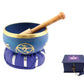 Third Eye Chakra (Ajna) Tibetan Hand Painted Singing Bowl | Mediation Healing | Sound Healing | Seat of Intuition | ऊँ Sixth Chakra 7chakrasrus