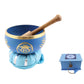 Throat Chakra (Vishuddha) Tibetan Hand Painted Singing Bowl | Mediation Healing | Sound Healing| Mindfulness| ह Fifth Chakra 7chakrasrus
